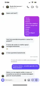 Depoimento de cliente