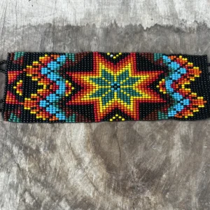 ✨ Estrela Andina – Pulseira Artesanal Ajustáve