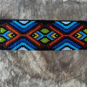 🌀Olhos da Floresta - Pulseira Artesanal ajustável